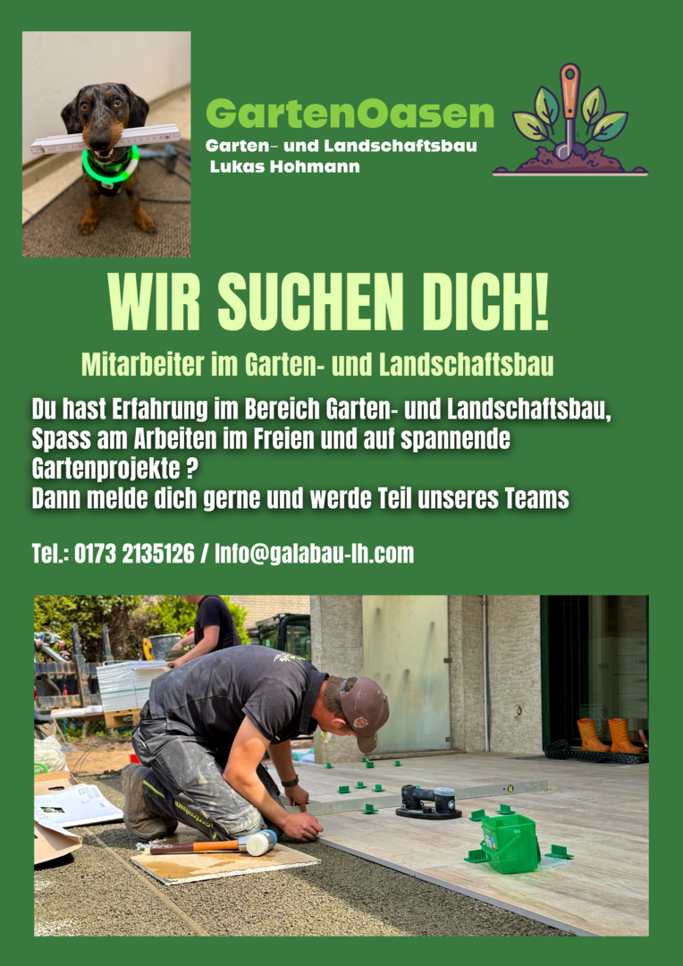 Wir such dich Flyer